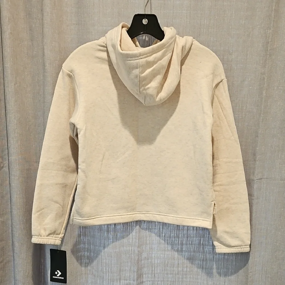 Converse Chuck Taylor Egret Heather Hoodie Sweatshirt